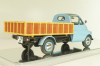 Isocarro pickup pritschenwagen 1952, blueb/brown, 450008800, Schuco 1:18