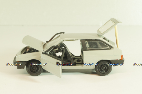 Ваз-2108 Лада, серая, май 1995г., Тантал/Радон 1:43