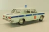 Ваз-2101 Милиция, бело-голубой, сентябрь 1990г.,  Тантал/Радон 1:43