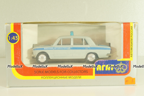 Ваз-2101, ВАИ, март 2002г., Агат 1:43