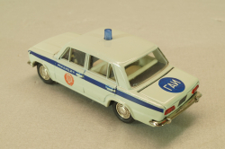 Ваз-2101 Милиция, бело-голубой, сентябрь 1990г.,  Тантал/Радон 1:43
