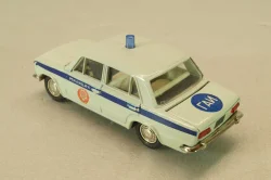 Ваз-2101 Милиция, бело-голубой, сентябрь 1990г.,  Тантал/Радон 1:43