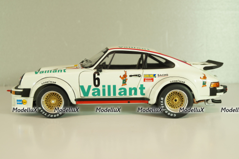 Porsche 911 (934) Turbo RSR Valliant #6, white, 450060200, Schuco 1:18