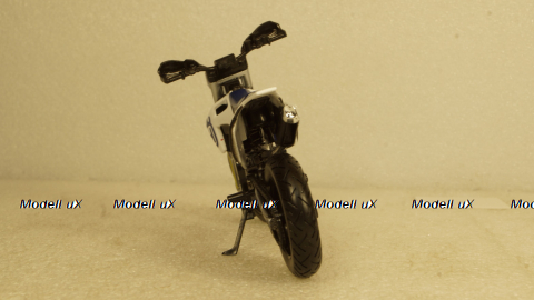 Husqvarna FS 450 Supermoto white/Decorated, Burago 1:18