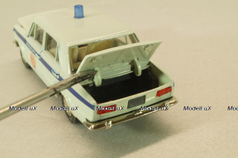 Ваз-2101 Милиция, бело-голубой, сентябрь 1990г.,  Тантал/Радон 1:43