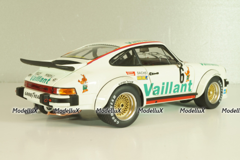 Porsche 911 (934) Turbo RSR Valliant #6, white, 450060200, Schuco 1:18