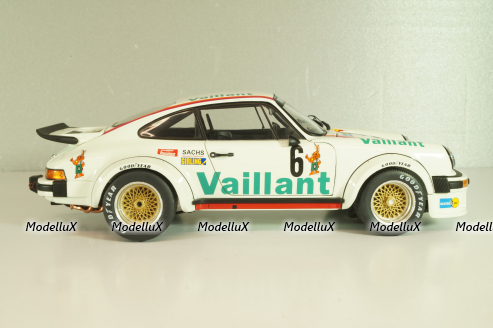 Porsche 911 (934) Turbo RSR Valliant #6, white, 450060200, Schuco 1:18