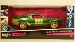 Nissan Skyline 2000 GTR #73 (KPGC110) 1973, green, 32539, Maisto 1:24