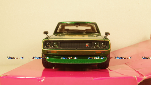 Nissan Skyline 2000 GTR #73 (KPGC110) 1973, green, 32539, Maisto 1:24
