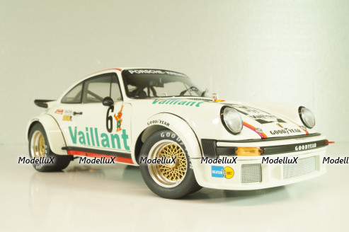 Porsche 911 (934) Turbo RSR Valliant #6, white, 450060200, Schuco 1:18