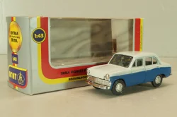 Москвич-403, синий/белый, , Агат 1:43 ( Чума)