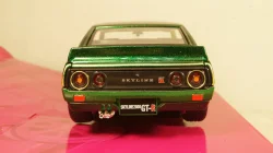Nissan Skyline 2000 GTR #73 (KPGC110) 1973, green, 32539, Maisto 1:24