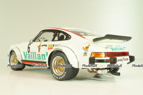 Porsche 911 (934) Turbo RSR Valliant #6, white, 450060200, Schuco 1:18