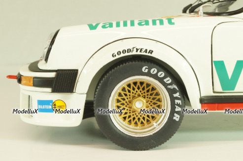 Porsche 911 (934) Turbo RSR Valliant #6, white, 450060200, Schuco 1:18