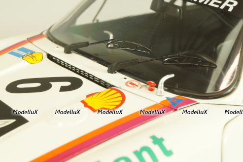 Porsche 911 (934) Turbo RSR Valliant #6, white, 450060200, Schuco 1:18