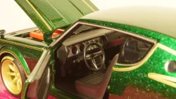 Nissan Skyline 2000 GTR #73 (KPGC110) 1973, green, 32539, Maisto 1:24