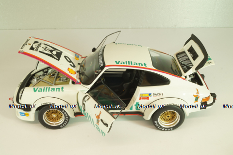 Porsche 911 (934) Turbo RSR Valliant #6, white, 450060200, Schuco 1:18