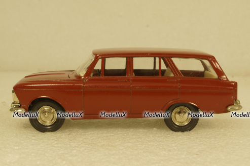 Москвич-427, А4, красный,Тантал/Радон 1:43