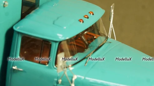 Москвич-427, А4, красный,Тантал/Радон 1:43