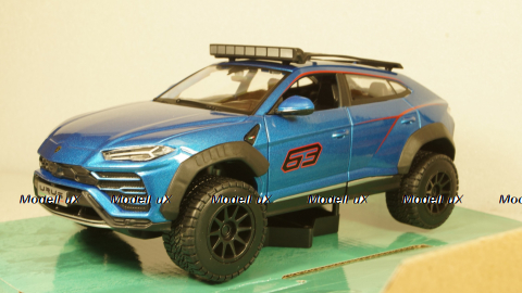 Lamborghini Urus offroad #63 2018, blue,  Maisto 1:24