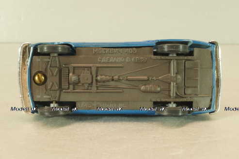 Москвич-403, синий/белый, , Агат 1:43 ( Чума)