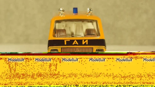 Москвич-427, А4, красный,Тантал/Радон 1:43