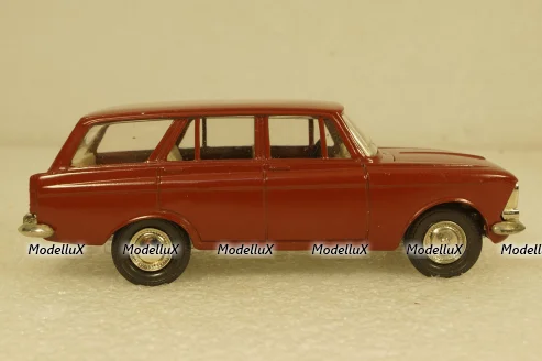 Москвич-427, А4, красный,Тантал/Радон 1:43
