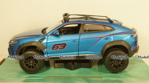 Lamborghini Urus offroad #63 2018, blue,  Maisto 1:24