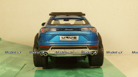 Lamborghini Urus metallic-blue/Decorated No.63, Maisto 1:24