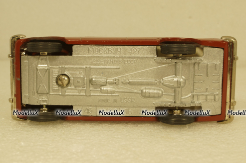 Москвич-427, А4, красный,Тантал/Радон 1:43