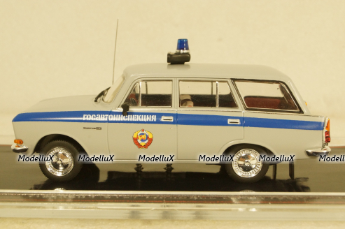 Москвич-2137 Милиция ГАИ 1988г, TruckTyr 1:43