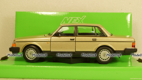 Volvo 240 GL gold, 24102, Welly 1:24