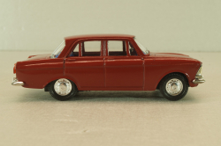 Москвич-408 бордовый, декабрь 97г., Агат 1:43
