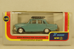 Москвич-412, с багажником, Агат 1:43