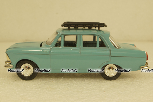 Москвич-412, с багажником, Агат 1:43