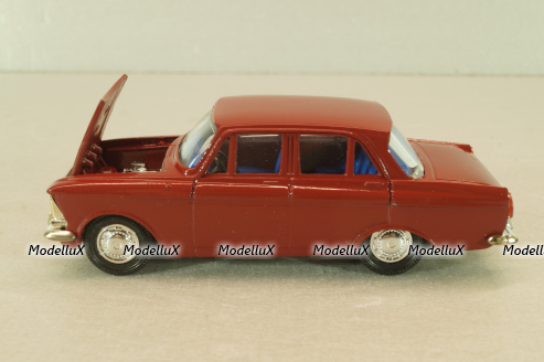 Москвич-412, с багажником, Агат 1:43