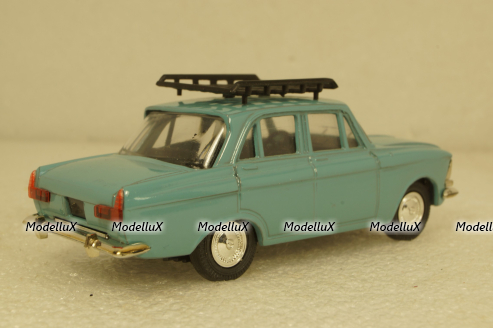 Москвич-412, с багажником, Агат 1:43