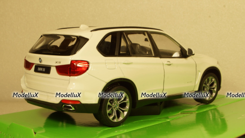 BMW X5 (F15) white, 24052, Welly 1:24