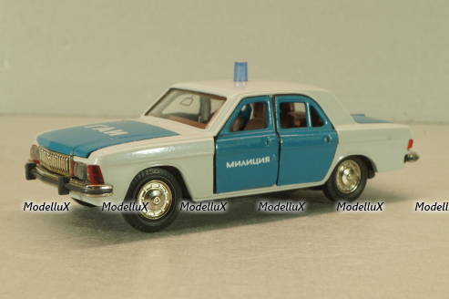 Газ-3102 Волга, милиция, Тантал/Радон 1:43
