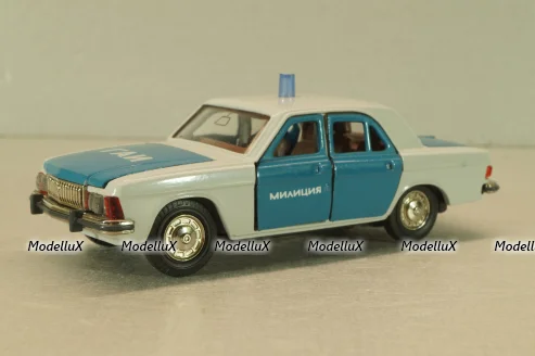 Газ-3102 Волга, милиция, Тантал/Радон 1:43