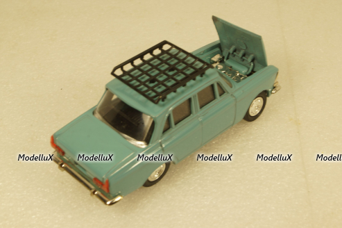 Москвич-412, с багажником, Агат 1:43