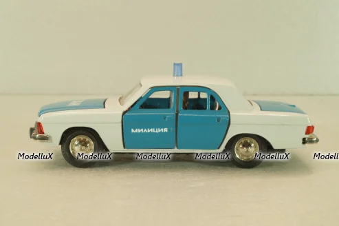 Газ-3102 Волга, милиция, Тантал/Радон 1:43