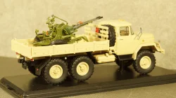 Зил-131 с зенитной установкой, бежевый, TruckTyr 1:43