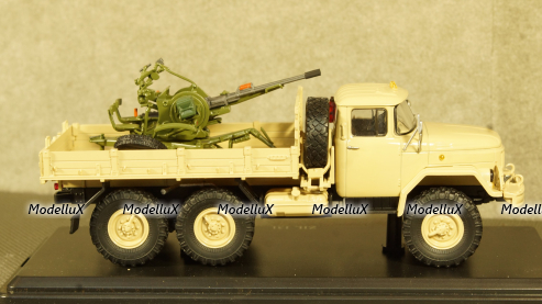 Зил-131 с зенитной установкой, бежевый, TruckTyr 1:43