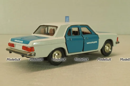 Газ-3102 Волга, милиция, Тантал/Радон 1:43