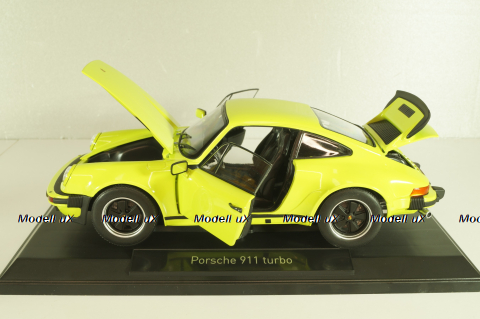Porsche 911 (930) Turbo 3.0 1976, light green, 187666, Norev 1:18