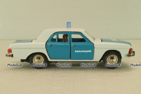 Газ-3102 Волга, милиция, Тантал/Радон 1:43