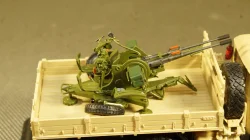 Зил-131 с зенитной установкой, бежевый, TruckTyr 1:43
