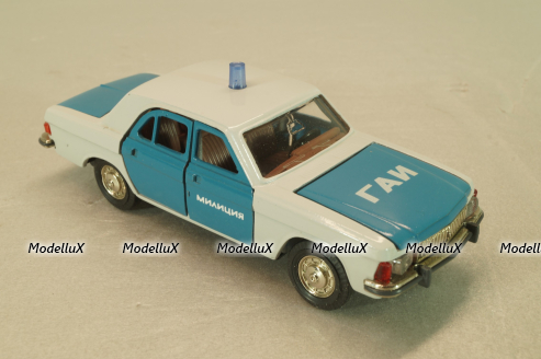 Газ-3102 Волга, милиция, Тантал/Радон 1:43