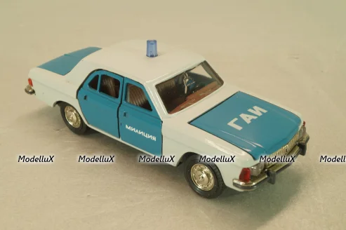 Газ-3102 Волга, милиция, Тантал/Радон 1:43
